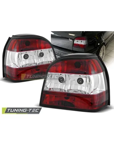 Feux arrière rouges blancs pour VW GOLF 3 09.91-08.97