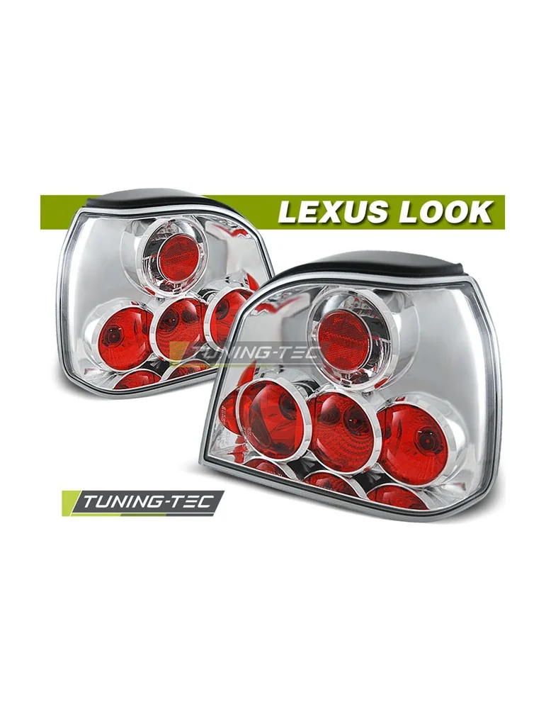 Feux arrière chromés pour VW GOLF 3 09.91-08.97