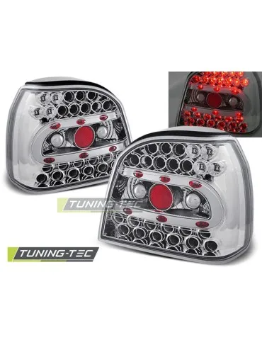 Feux arrière à LED chromés pour VW GOLF 3 09.91-08.97