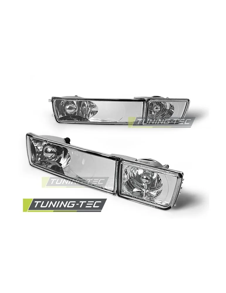 Antibrouillards chromés pour VW GOLF 3 VENTO