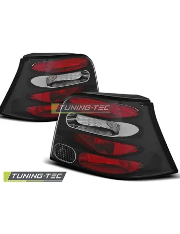 Feux arrière noirs pour VW GOLF 4 09.97-09.03