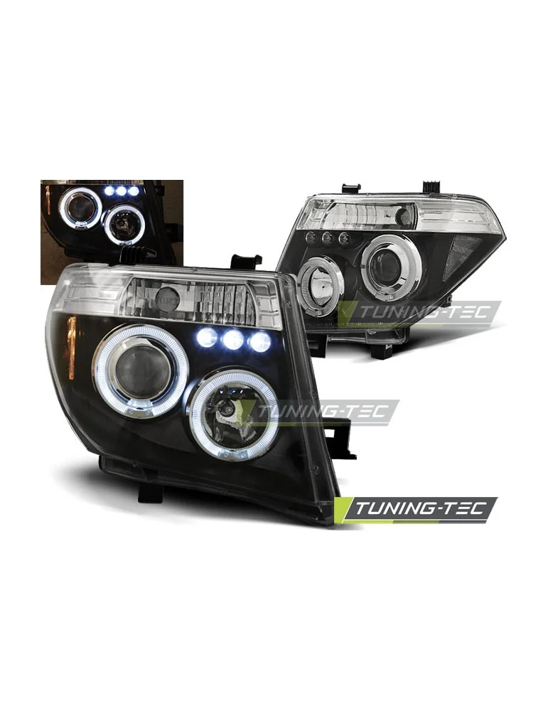 Phares noirs pour NISSAN NAVARA D40/PATHFINDER 05-10