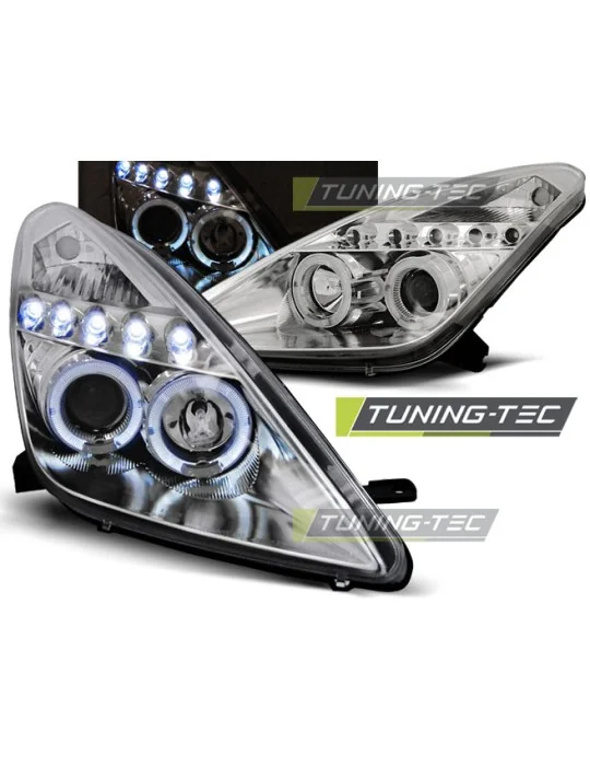 Phares chromés pour Toyota Celica T230 (1999 - 2005)