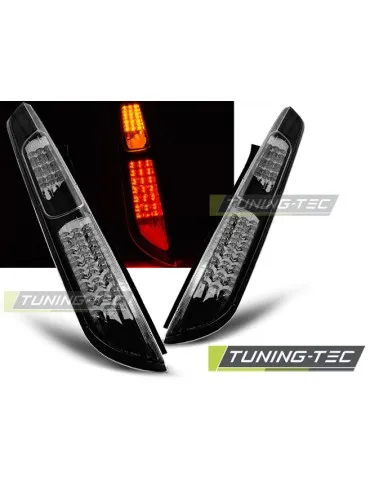 Feux arrière à LED noirs pour FORD FOCUS MK2 09.04-08 HB