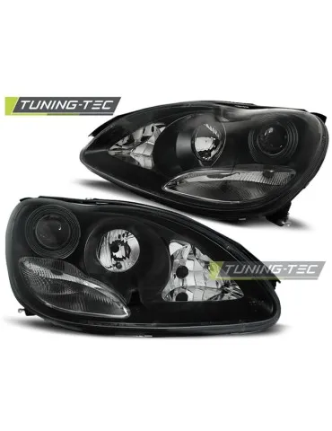 Phares noirs pour MERCEDES W220 S-KLASA 09.98-05.05