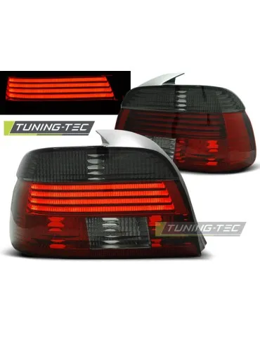 Feux arrière à LED fumés rouges pour BMW E39 09.00-06.03