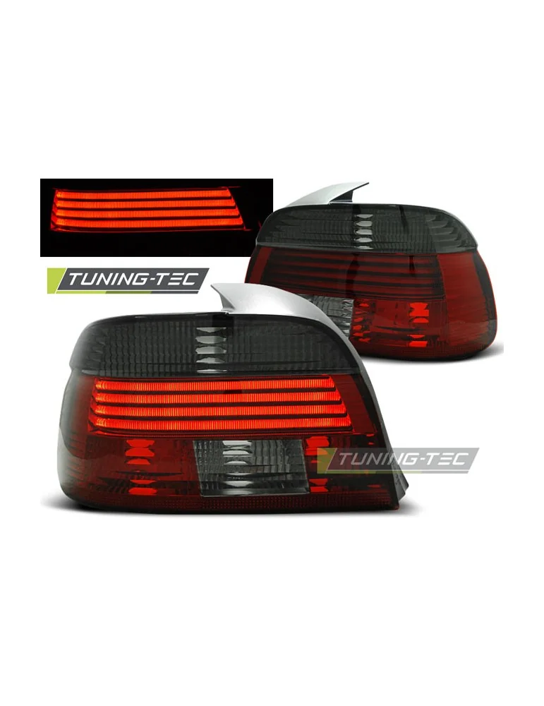 Feux arrière à LED fumés rouges pour BMW E39 09.00-06.03