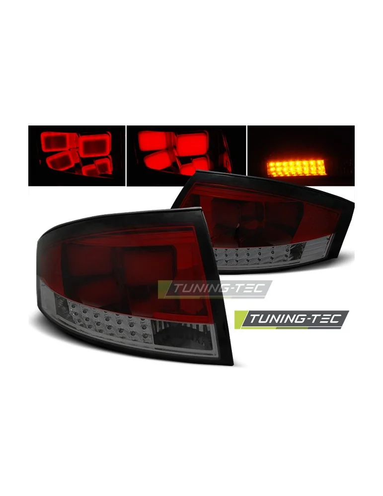Feux arrière à LED fumés rouges pour AUDI TT 8N 99-06