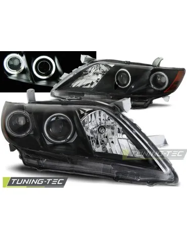 Phares noirs pour TOYOTA CAMRY 6 XV40 06-09