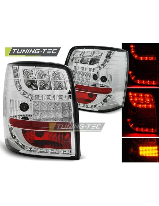 Feux arrière à LED chromés pour VW Passat 3BG Variant (2000 - 2004)