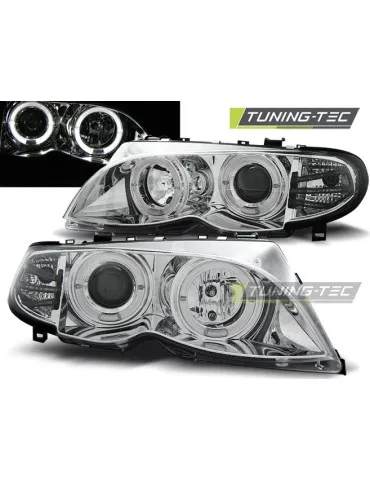 Phares chromés pour BMW E46 09.01-03.05