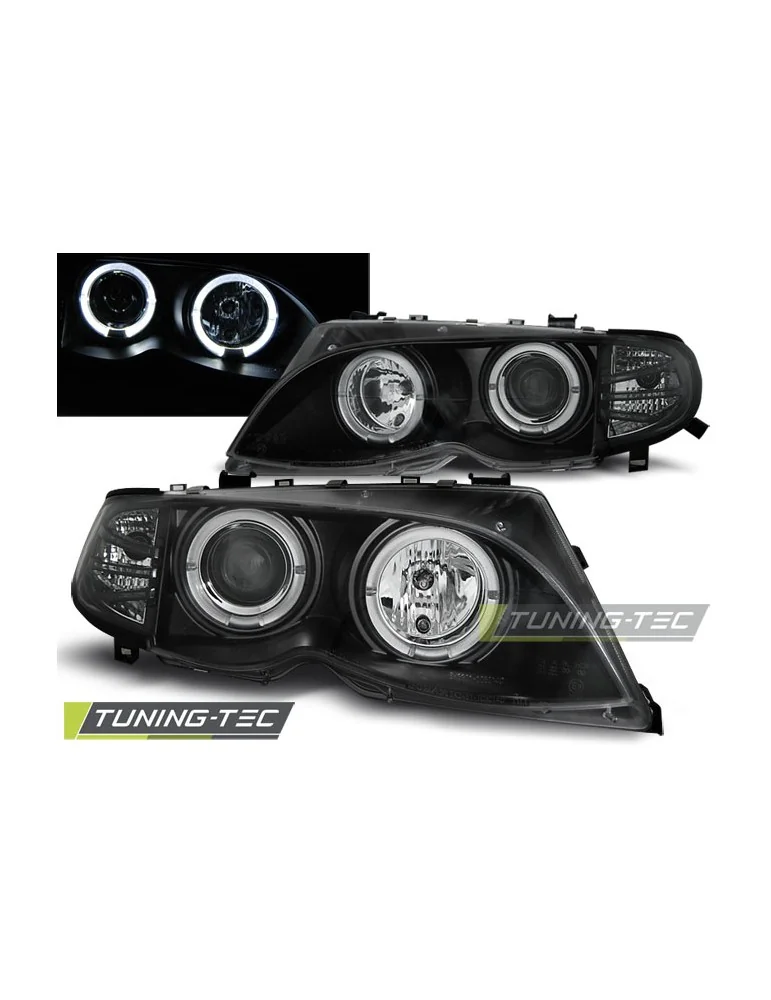 Phares noirs pour BMW E46 09.01-03.05