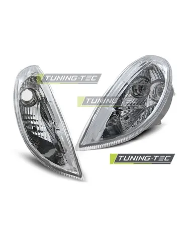 Clignotants avant chromés pour MERCEDES R170 SLK 04.96-04