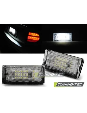 Éclairage de plaque à LED pour BMW E46 Berline Break 05.98-03.05