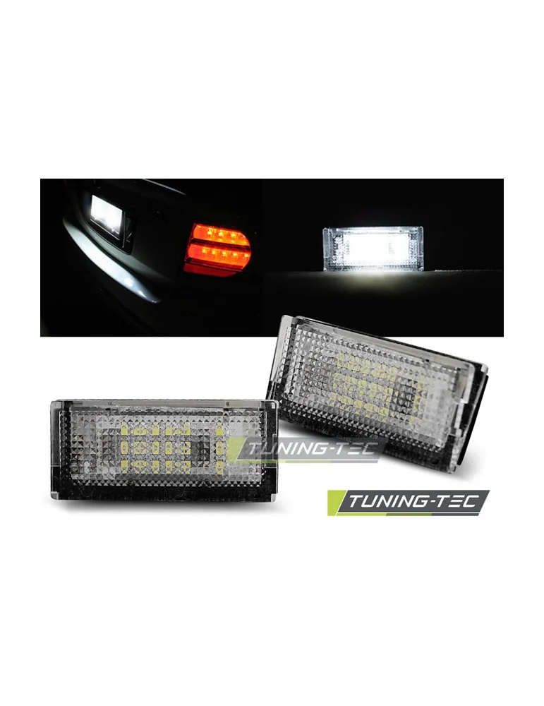 Éclairage de plaque à LED pour BMW E46 Berline Break 05.98-03.05