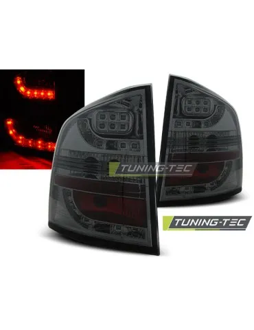 Feux arrière à LED fumés pour SKODA OCTAVIA II Break 04-12