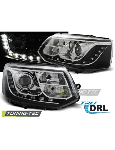 Phares chromés pour VW T5 2010-2015