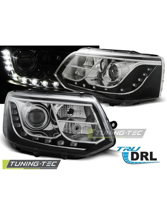 Phares chromés pour VW T5 (2010 - 2015)