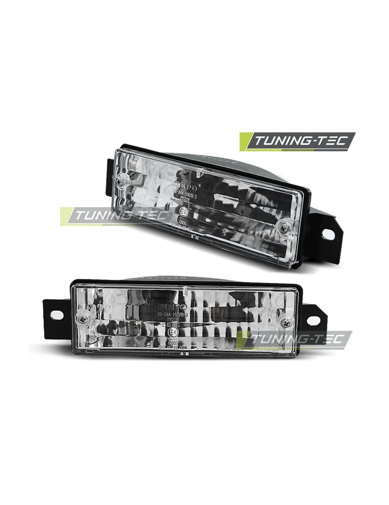 Clignotants avant chromés pour BMW E30 87-06.94