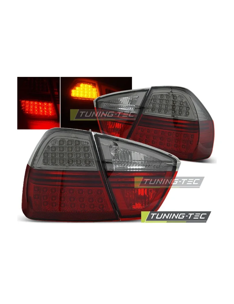 Feux arrière à LED fumés rouges