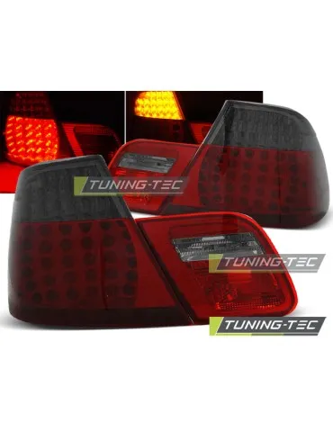 Feux arrière à LED fumés rouges pour BMW E46 04.99-03.03 Coupé