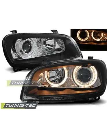 Phares noirs pour TOYOTA RAV4 06.94-06.00