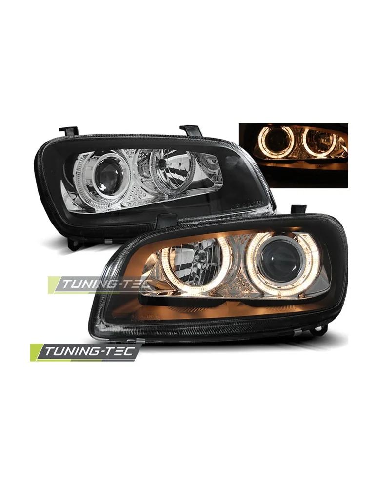 Phares noirs pour TOYOTA RAV4 06.94-06.00