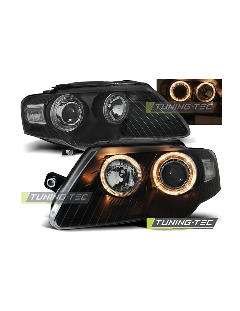 Phares noirs pour VW PASSAT B6 3C 03.05-10