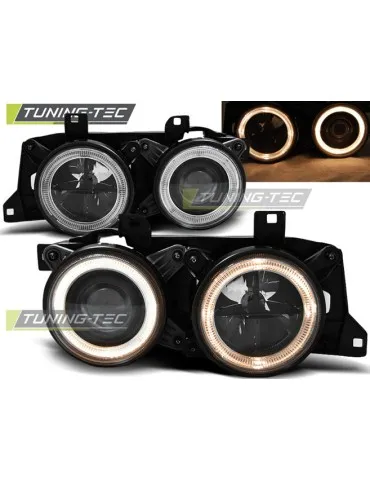 Phares noirs pour BMW E32/E34