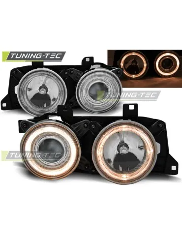 Phares chromés pour BMW E32/E34