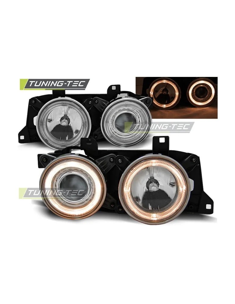 Phares chromés pour BMW E32/E34