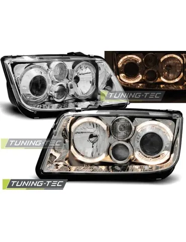Phares chromés pour VW BORA 09.98-07.05