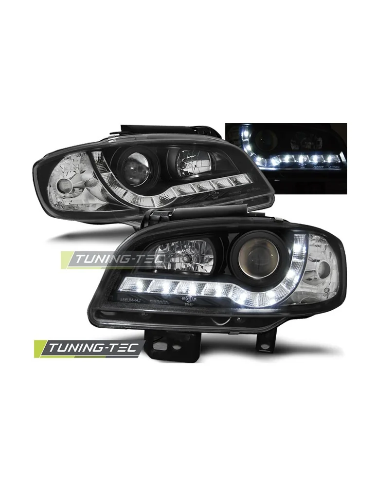 Phares à LED noirs pour SEAT IBIZA/CORDOBA 09.99-03.02