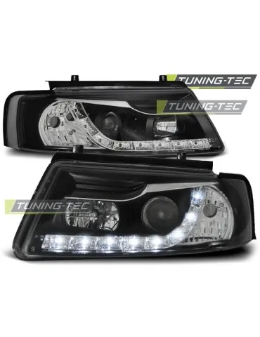 Phares à LED noirs pour VW PASSAT B5 11.96-08.00