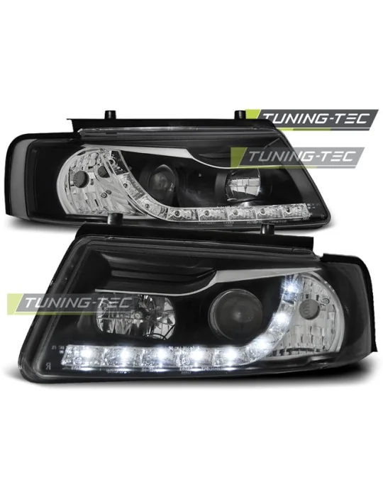Phares à LED noirs pour VW Passat B5 (1996 - 2000)