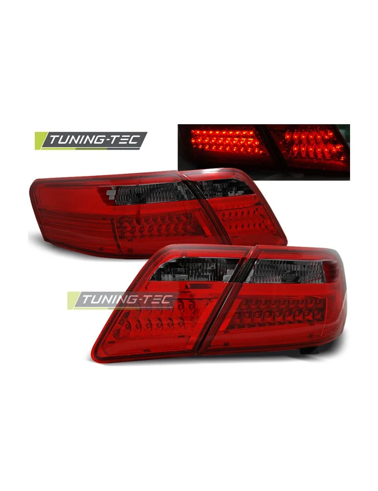 Feux arrière à LED fumés rouges pour TOYOTA CAMRY 6 XV40 06-09
