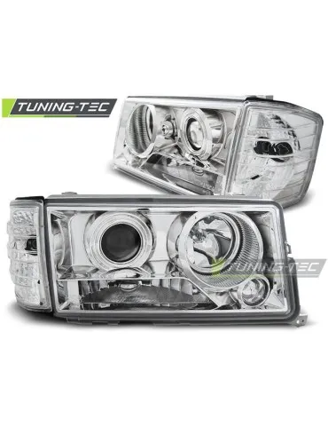 Phares chromés pour MERCEDES W201/190 12.82-05.93
