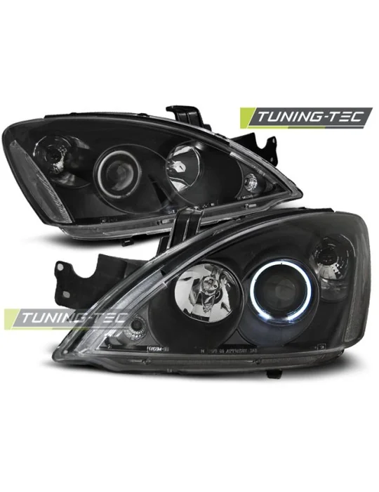 Phares noirs pour Mitsubishi Lancer 7 (2004 - 2007)