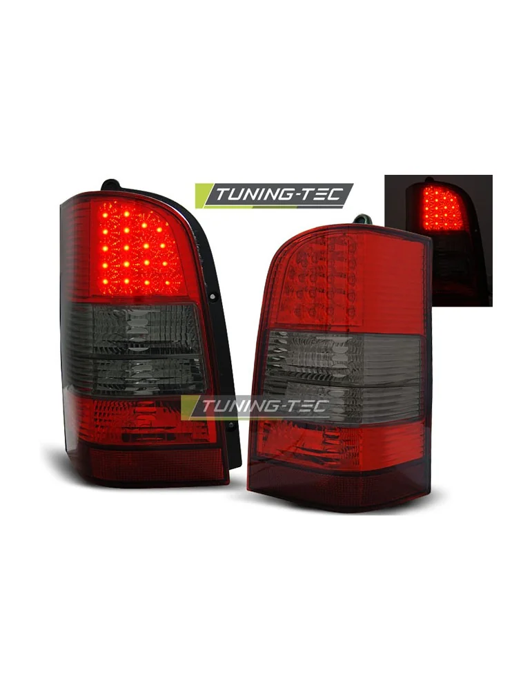 Feux arrière à LED fumés rouges pour MERCEDES VITO V-KLASA W638 96-03