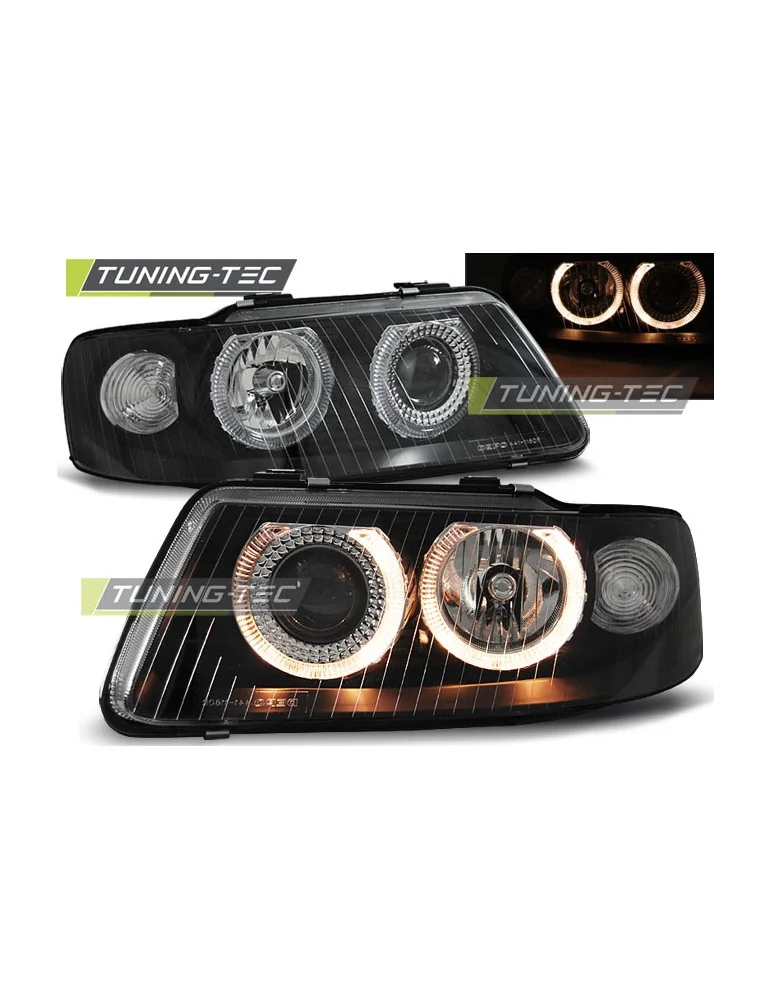 Phares noirs pour AUDI A3 09.00-05.03