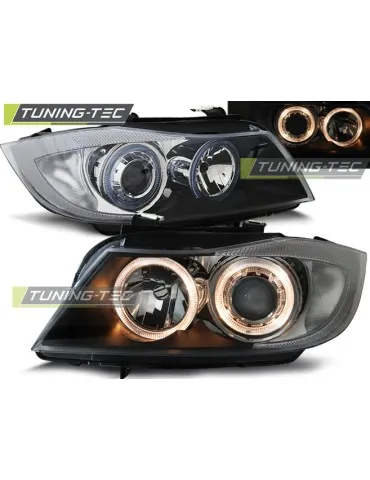 Phares noirs pour BMW E90/E91 03.05-08.08