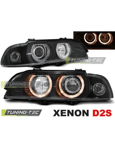 Phares au xénon noirs pour BMW E39 09.95-06.03