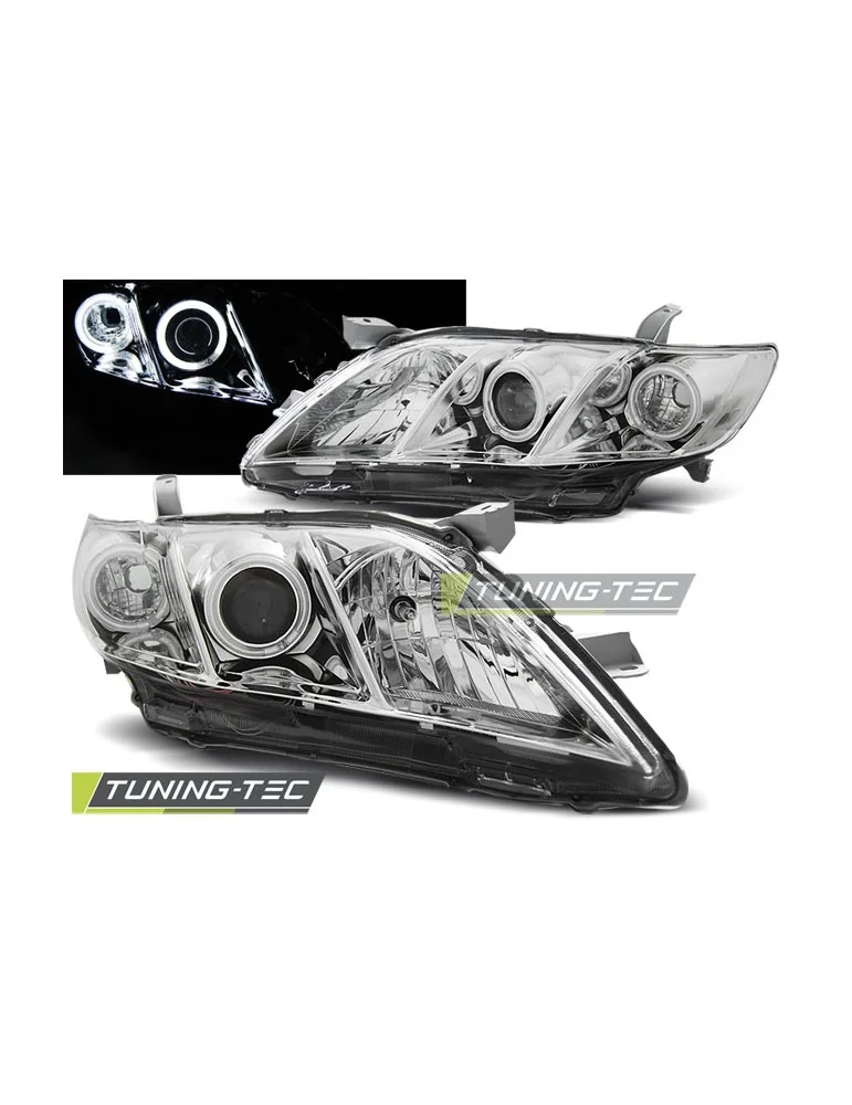 Phares chromés pour TOYOTA CAMRY 6 XV40 06-09