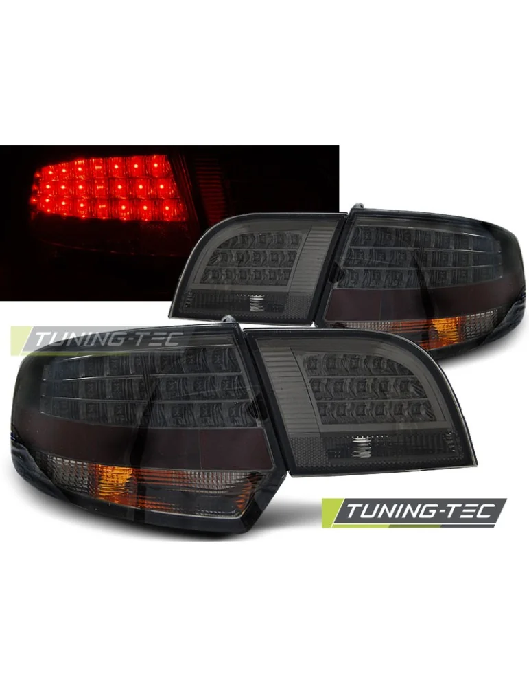 Feux arrière à LED fumés pour AUDI A3 8P 04-08 SPORTBACK