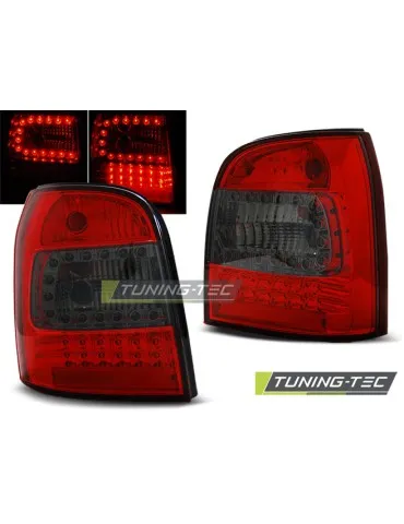 Feux arrière à LED fumés rouges pour AUDI A4 94-01 Avant