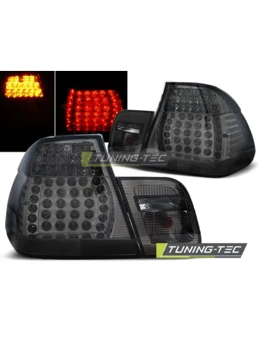 Feux arrière à LED fumés pour BMW E46 09.01-03.05 Berline