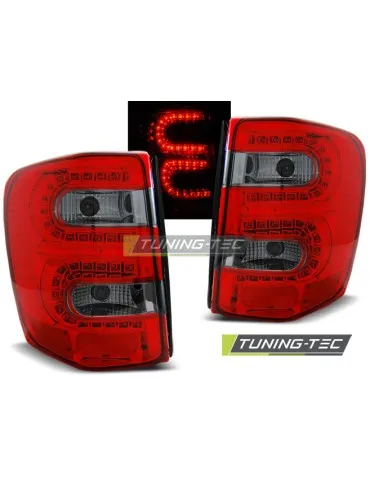 Feux arrière à LED fumés rouges pour CHRYSLER JEEP GRAND CHEROKEE 99-05.05