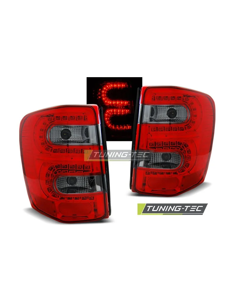 Feux arrière à LED fumés rouges pour CHRYSLER JEEP GRAND CHEROKEE 99-05.05