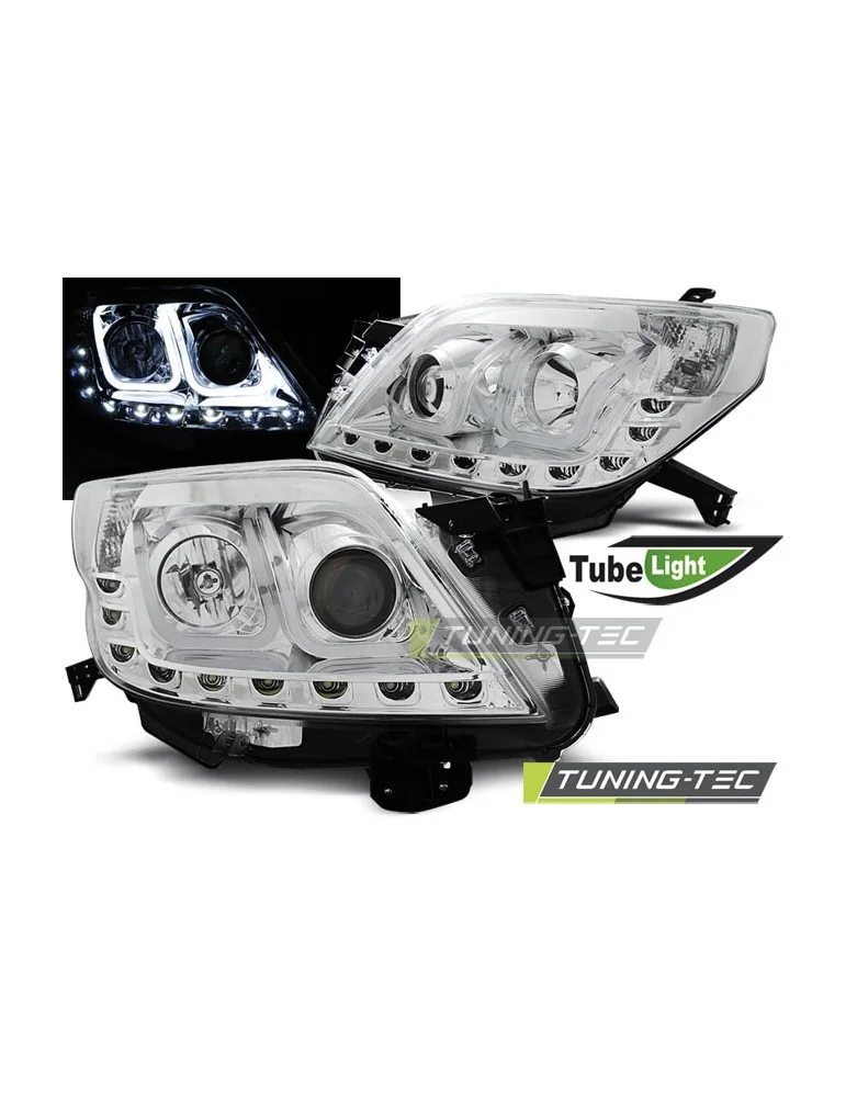 Phares à LED chromés pour TOYOTA LAND CRUISER 150 09-13