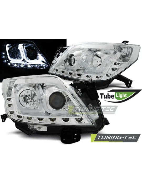 Phares à LED chromés pour Toyota Land Cruiser 150 (2009 - 2013)